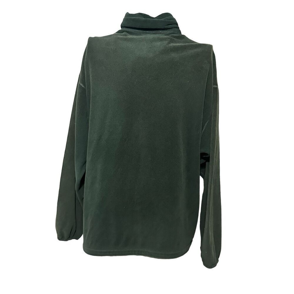 RARE VINTAGE 1999 Patagonia Jacket Men XL Fleece Full Zip Up Green Made in USA - Picture 4 of 16